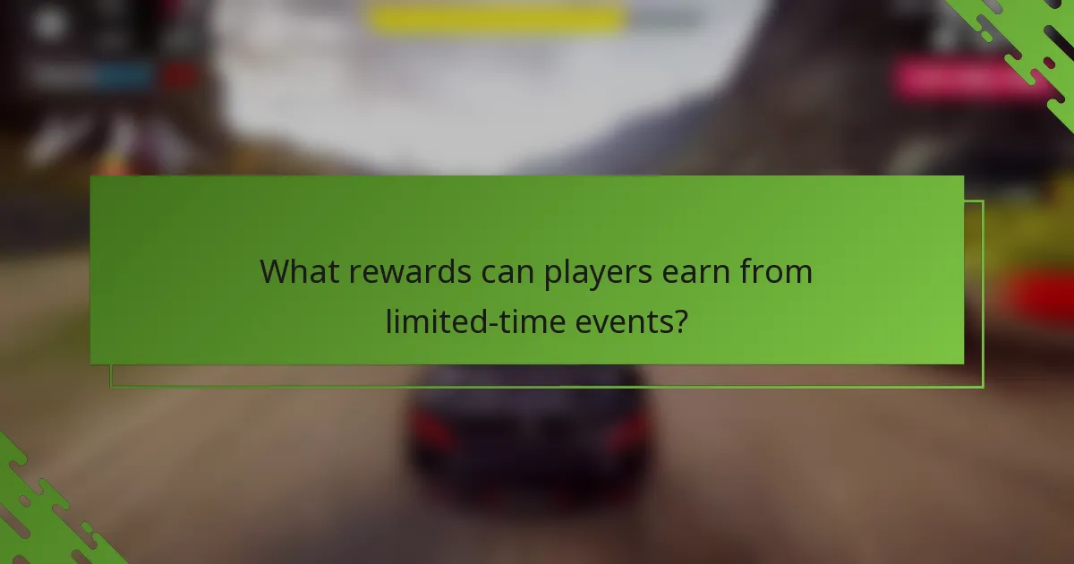 What rewards can players earn from limited-time events?